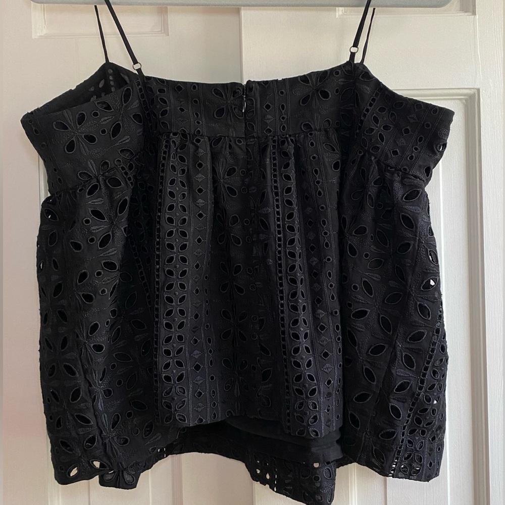 J. Crew black tank top size large